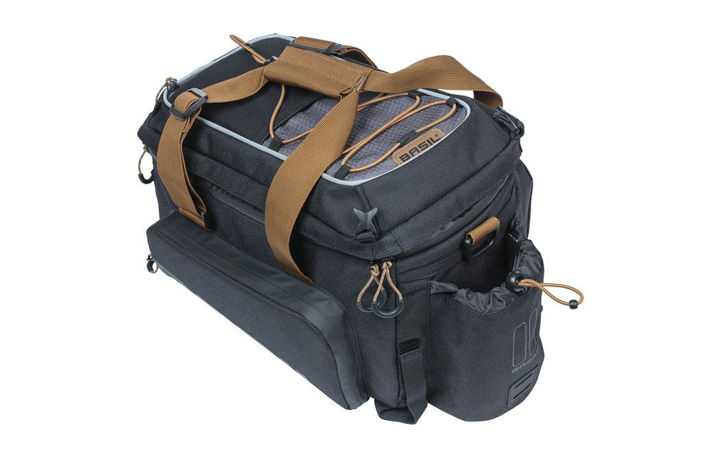 Borsa portapacchi Basil Miles XL Pro black slate, 31x23x20cm, 9-36l