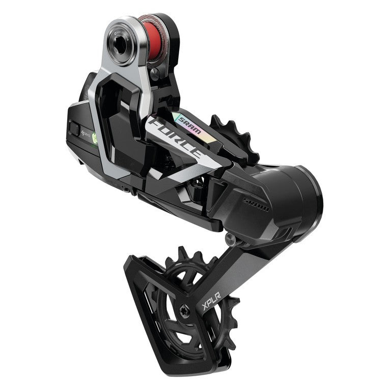 Deragliatore post. SRAM ForceAXS XPLR E1 1x13vel.,max.46d.,unicorn black,carbon