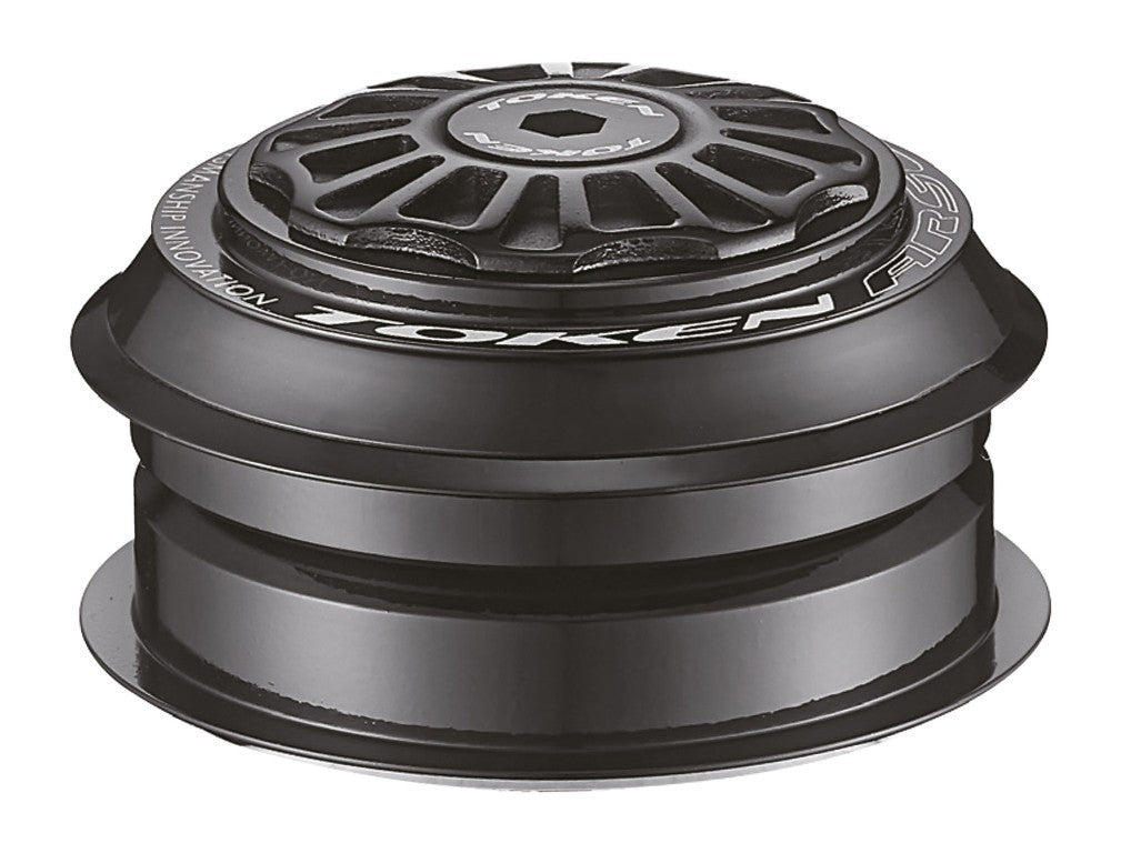 Serie sterzo TOKEN Feather Weight 1 1/8" nero, semi-integrato
