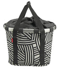 Borsa City KLICKfix Bikebasket zebra, 35x28x26cm, 15l, 800g