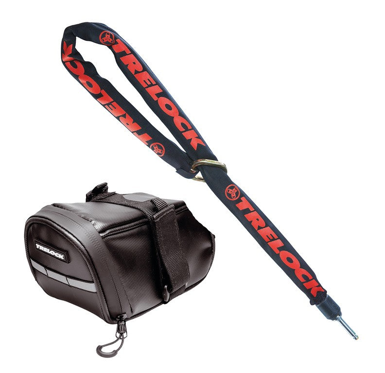 Catena inseribile Trelock ZR 355 150cm, Ø6mm, nero, con borsa sella