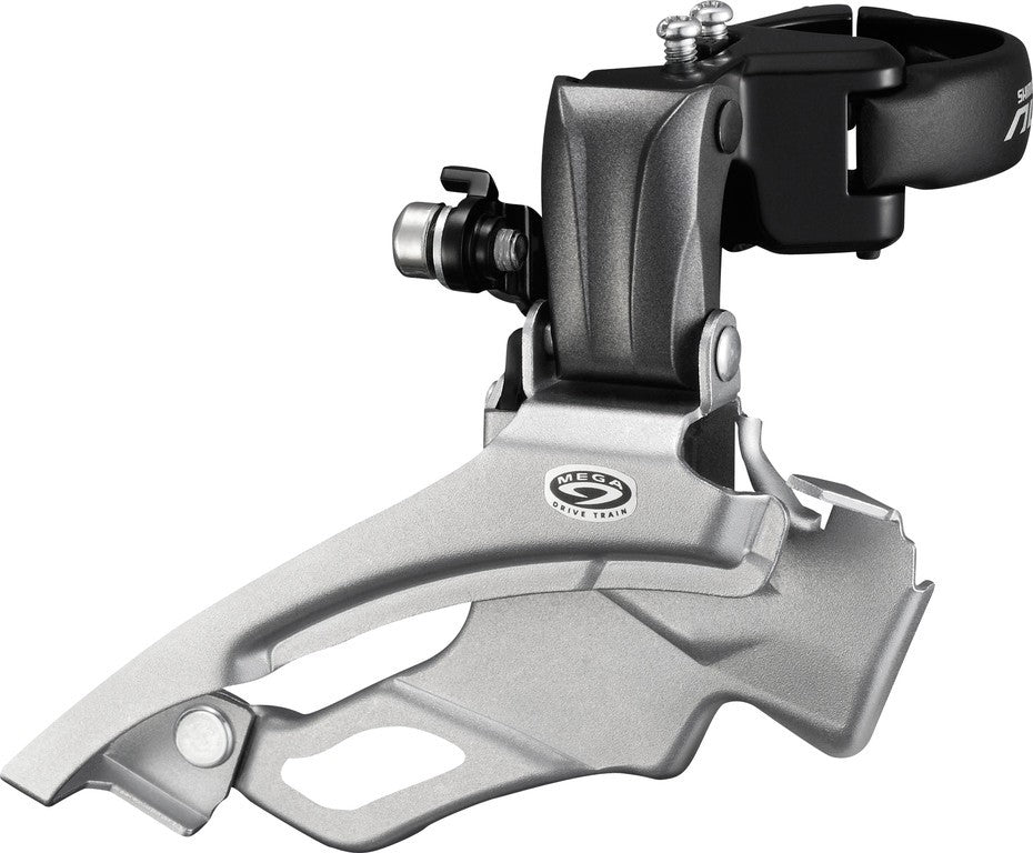 Cambio delantero Shimano Dual Pull FD-M371 Down Swing 34,9/31,8/28,6 mm, 63-66°, 3x9v.