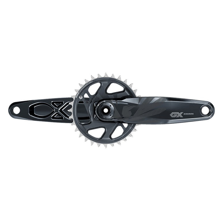 Guar.Sram GX Eagle DUB 165mm DM X-Sync 2 no.cuscin.DUB,11/12v.,lun/ner,32d.,all.