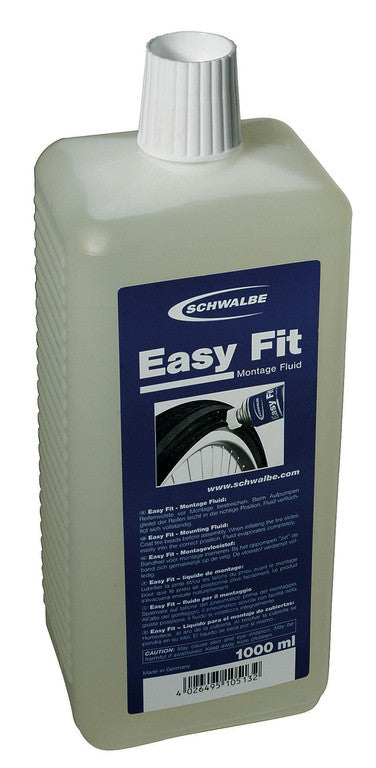 Fluido di montaggio Schwalbe Easy Fit 1000ml, flacone di ricarica