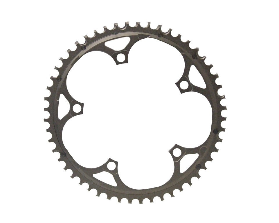 Corona Campagnolo Record 135mm,52d,all,arg,5 bracci,est.,2x10vel.