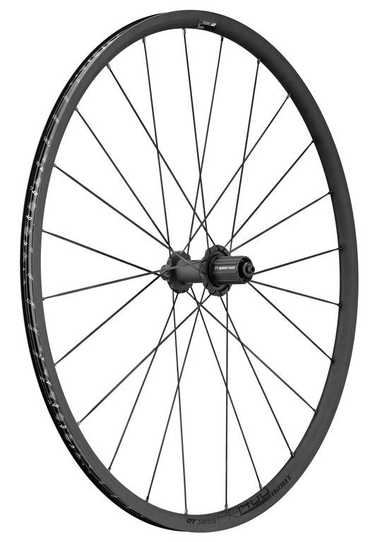 R.Post DTSwiss PR1400 Dicut21 Oxic28"/18 Edelstahl 130/5mm QR, Shimano