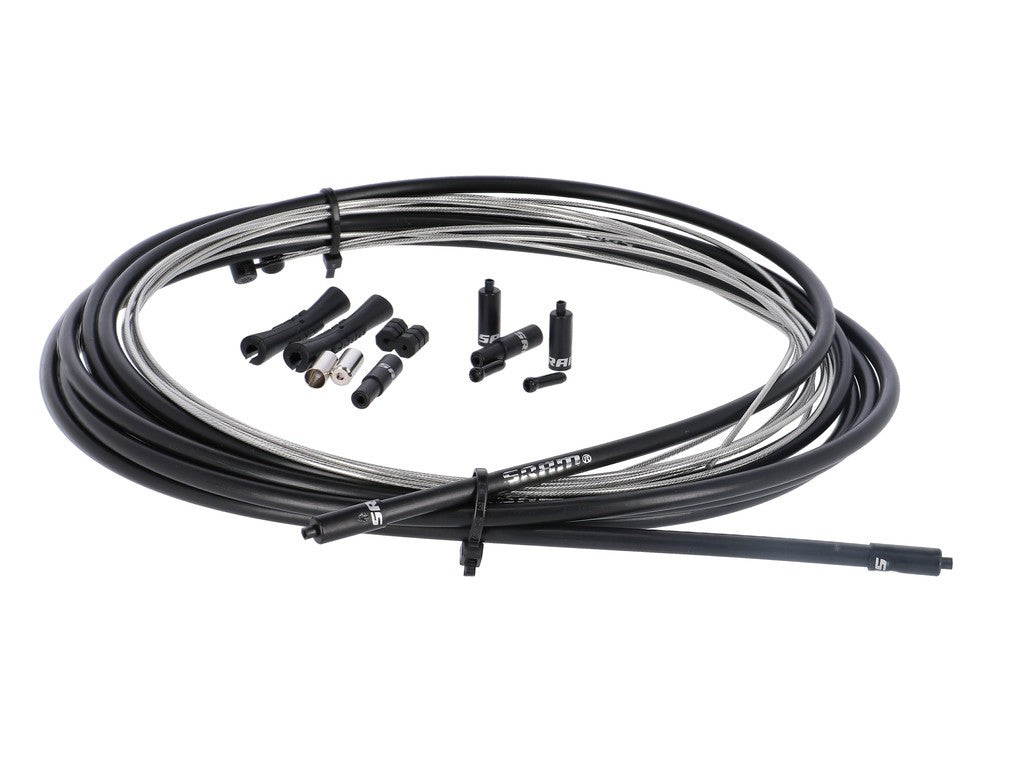SRAM Slick Wire Pro MTB-Bremszugset Ø5 mm, 1350 mm und 2350 mm, schwarz