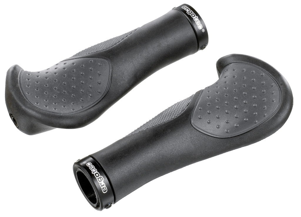 Ergotec Frisco 2 Griffe 140 mm, Ø 22 mm, schwarz/grau, Kraton/alle