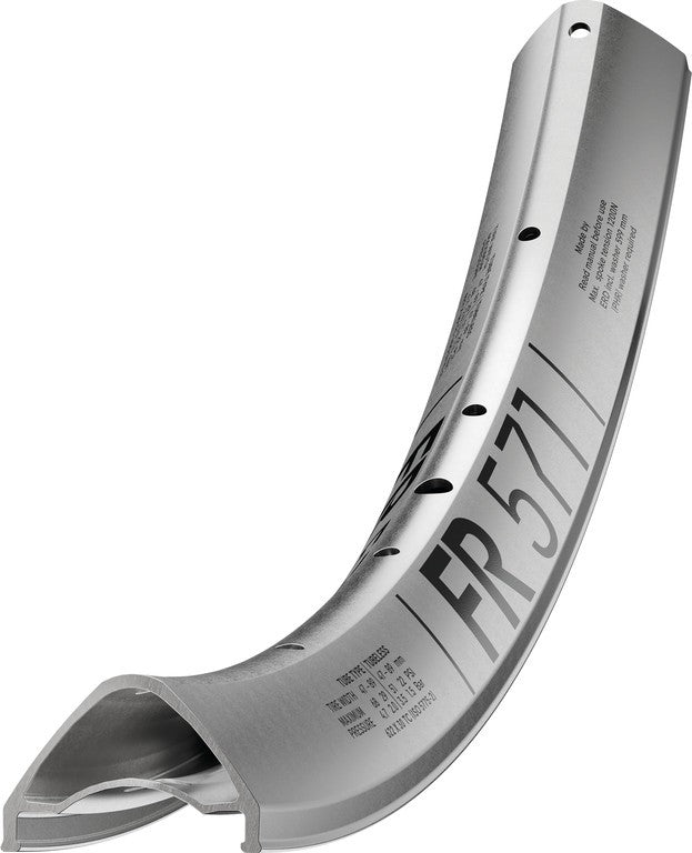 DT Swiss FR 571 DB 27,5" Felge, silber, 32 Loch, 584-30 mm