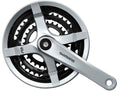 Guarnitura Shimano FC-TY501 6/7/8v., 28/38/48d., 175mm,arg,c.paracat