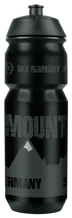 Botella de agua grande SKS de 750 ml, negra, modelo Mountain Black