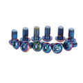 Kit viti SRAM per disco freno T25, titanio, Rainbow, 12 pz