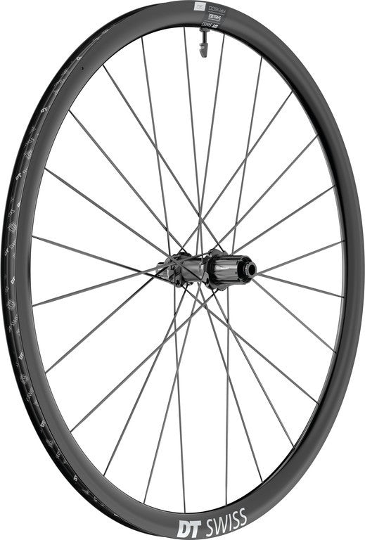 RP DT Swiss AR1600 Spline 30 DB 28"/20mm allum., nero, CL ,142/12mm TA, Shim.RD11