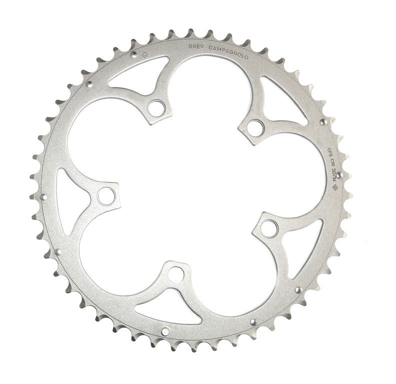 Corona Campagnolo Record 110mm,50d,all,arg,5 bracci,est.,2x10vel.