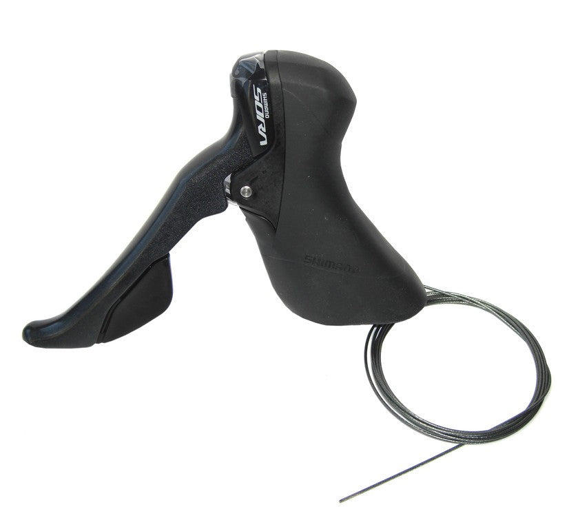 Palanca C+F Shimano Sora ST-R3000 2 velocidades, Dual-Control, izquierda, negra