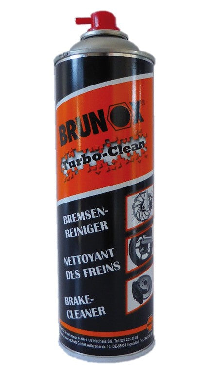 Detergente freni Brunox Turbo-Clean 500ml, bomboletta spray