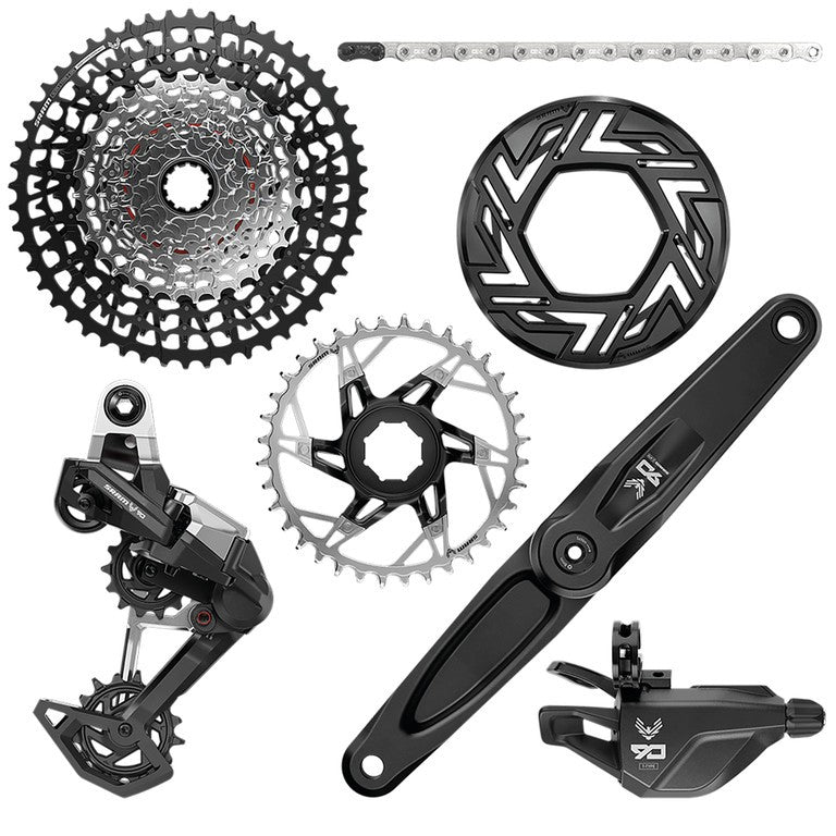 Set gruppo cambio SRAM Eagle 90 EMTB A1 DUB,SRAM/Brose,165mm,36d,XS-1275,10-52d