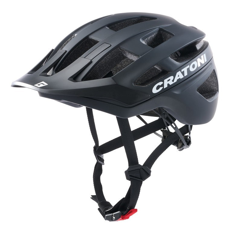 Casco de bicicleta Cratoni AllRace (MTB), talla S/M (52-57 cm), negro mate