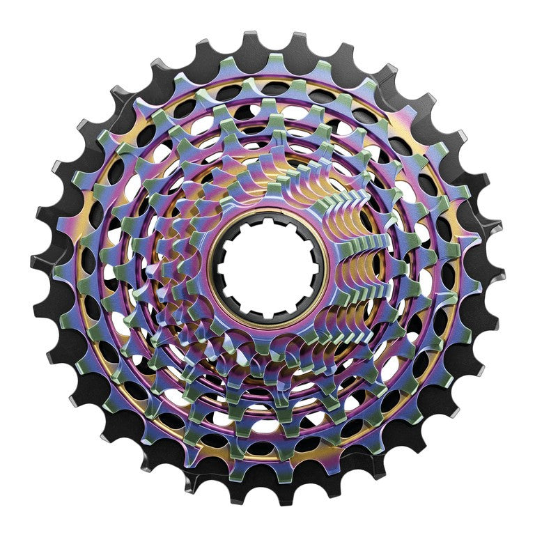 Pacco pignoni SRAM XG-1290 E1 12vel, 10-36 denti, XDR-Body, rainbow