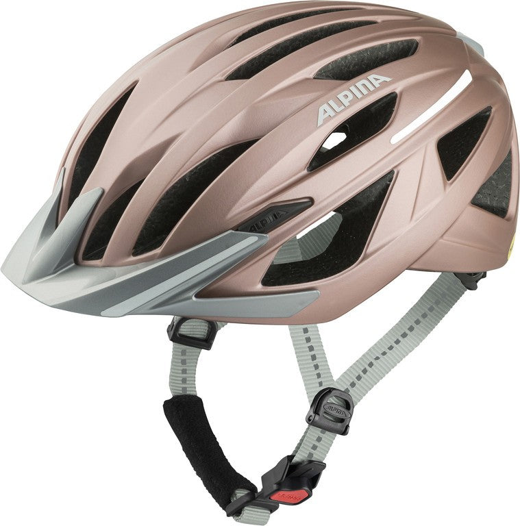 Casco de bicicleta Alpina Gent MIPS Be Visible Luc., talla 55-59