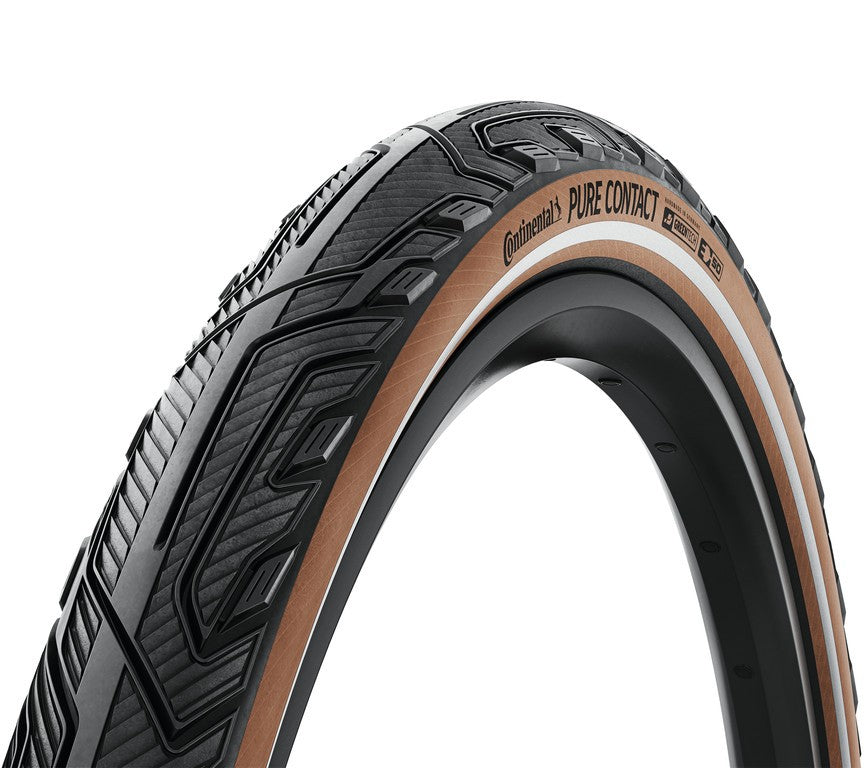 CONTINENTAL Copertone Pure Contact pg. 28x2.20 55-622 nr/coffee graf.-rif E50