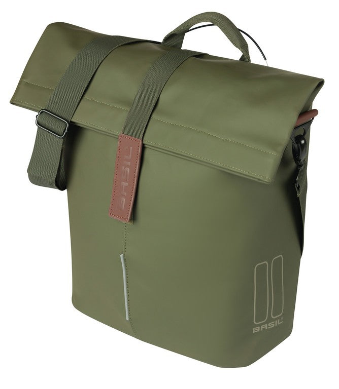 Shopper City Basil MIK Studs moss green, 14-16l
