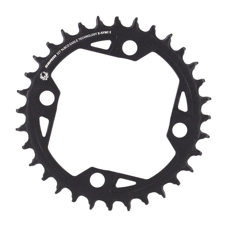 Corona Sram X-Sync 12-f. Eagle 32 d., nero, Allum., 94mm,LightPwrd EMTB