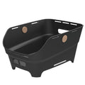 Basil Cento Neo WSL Heckkorb Schwarz, 46x35x25cm, WSL-System