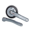 Guarnitura Shimano Nexus FCC6000 33d., 170mm, argento, s.paracat.