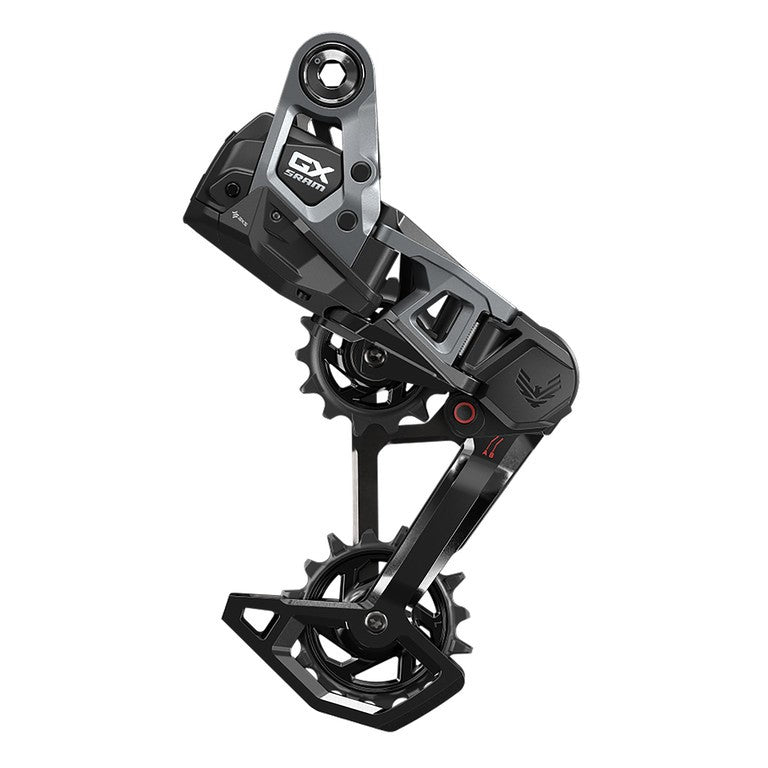 Der. post. SRAM GX T-Type Eagle AXS 12vel, gabbia lunga, nero, acc