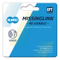 Missinglink KMC 7/8R EPT 2 pz., per catene da 7,1mm, arg