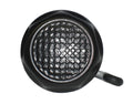 Campanello Reich nero, Ø55mm, su cart.