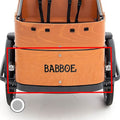 Babboe Curve Frontplatte, grau, unten