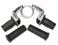 Set cambio twist SRAM Centera Micro Front 1:2, 3x9vel, nr/arg