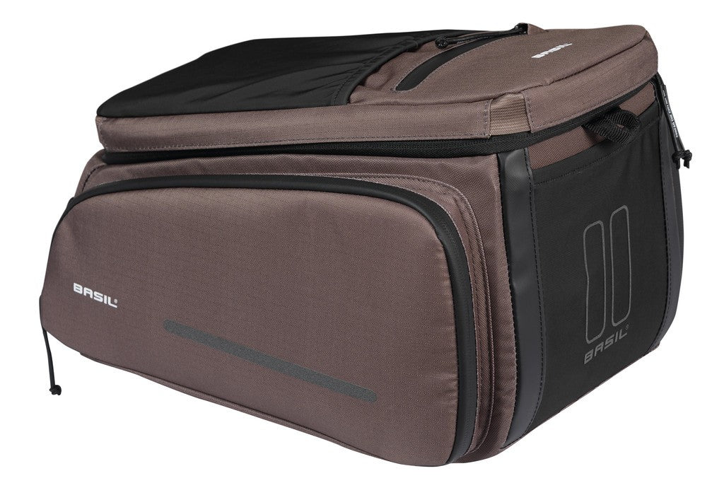 Borsa portapacchi Basil Move marrone, 10-26l