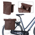 Borsa doppia Basil City roasted brown, 12x29x30 cm, 28-32l