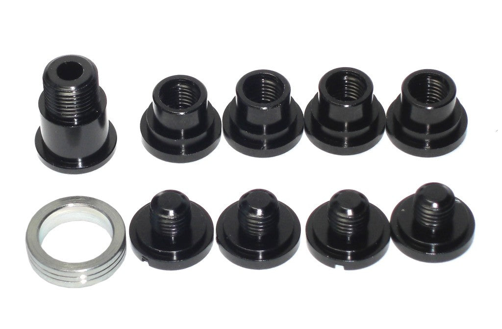 Set di viti per corona 5 bracci compatibile Campa double Ultra Torque