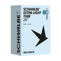 Cámara Schwalbe SCV 17-EL extralight air 28x1.10-1.625" 28/44-622 SCV sw 50mm