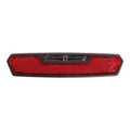 Luce post. LED p. e-bike AXA Juno 6-12 V, fiss. portapacchi 50mm