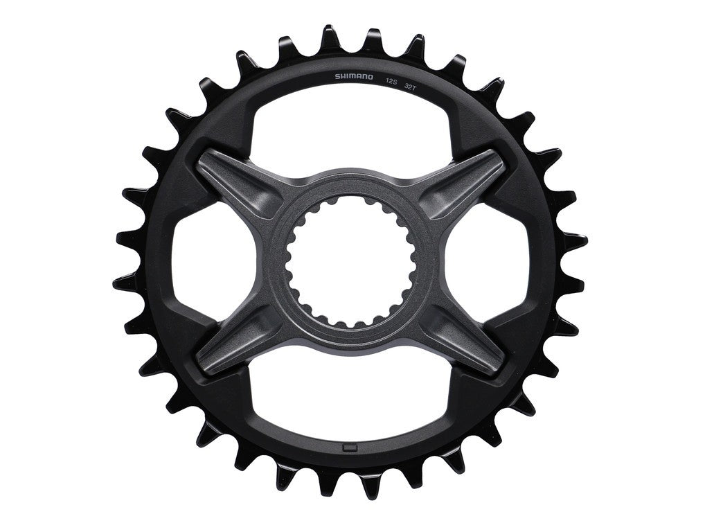Shimano SLX 32-Zahn-Kettenblatt Directmount, 32 Zähne, schwarz, 1x12-fach