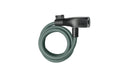 Candado de cable AXA Resolute 120/8, longitud 120 cm, Ø8 mm, verde militar