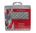 SRAM PC Red 22 HollowPin Schaltkette, 114 Glieder, 11-fach, Power-Lock, silber