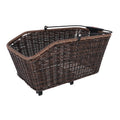 Cestino post. KLICKfix Structura GT 44x24x20cm,mr,intrecciato,c.KorbKlip