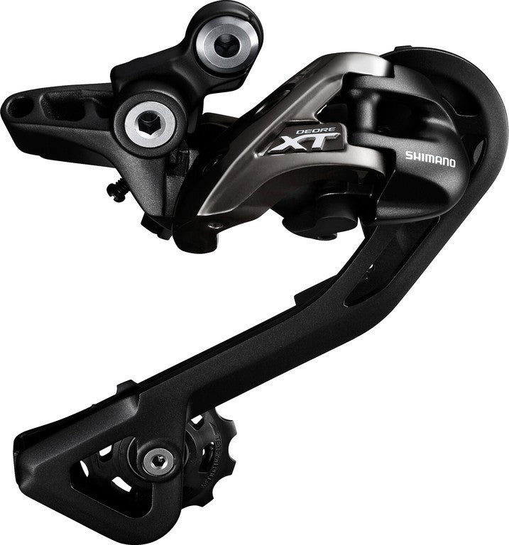 Der. post. ShimanoDeore XT RD-T8000SGS 10 velocidades, negro, caja larga