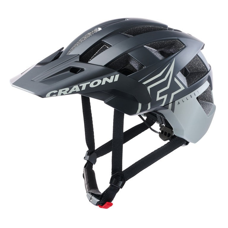 Casco bici Cratoni AllSet Pro (MTB) t. S/M (54-58cm) nero/grigio opaco