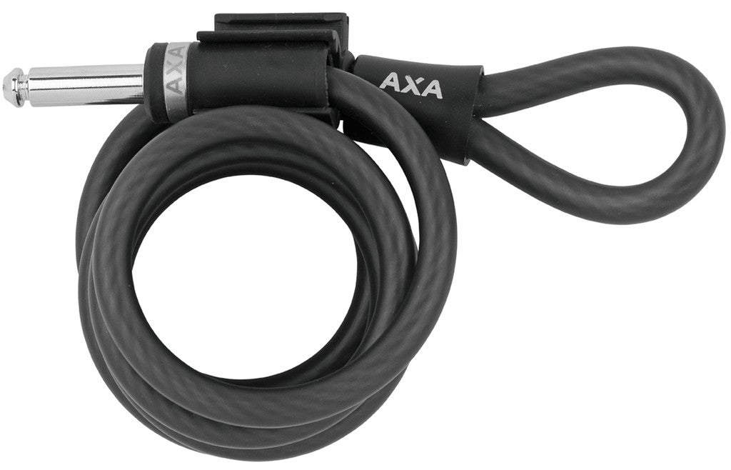 Axa Newton PI 180 Steckerkabel, 180 cm, Ø 10 mm, Schwarz
