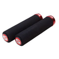Manopole SRAM Foam 129mm, Ø 22mm, singola, nero/rosso