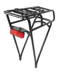 Portaequipajes, 28", Sinus Racktime, negro, con soporte para batería