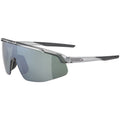 Gafas deportivas Alpina Turbo Pro Q-Lite gr, translúcidas, lente plateada espejada, cat. 3, MTB