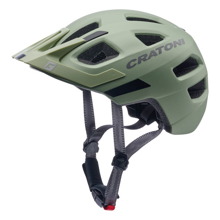 Cratoni Maxster Pro Fahrradhelm aus Metall - matt salbeigrün, Größe S (48-53 cm)